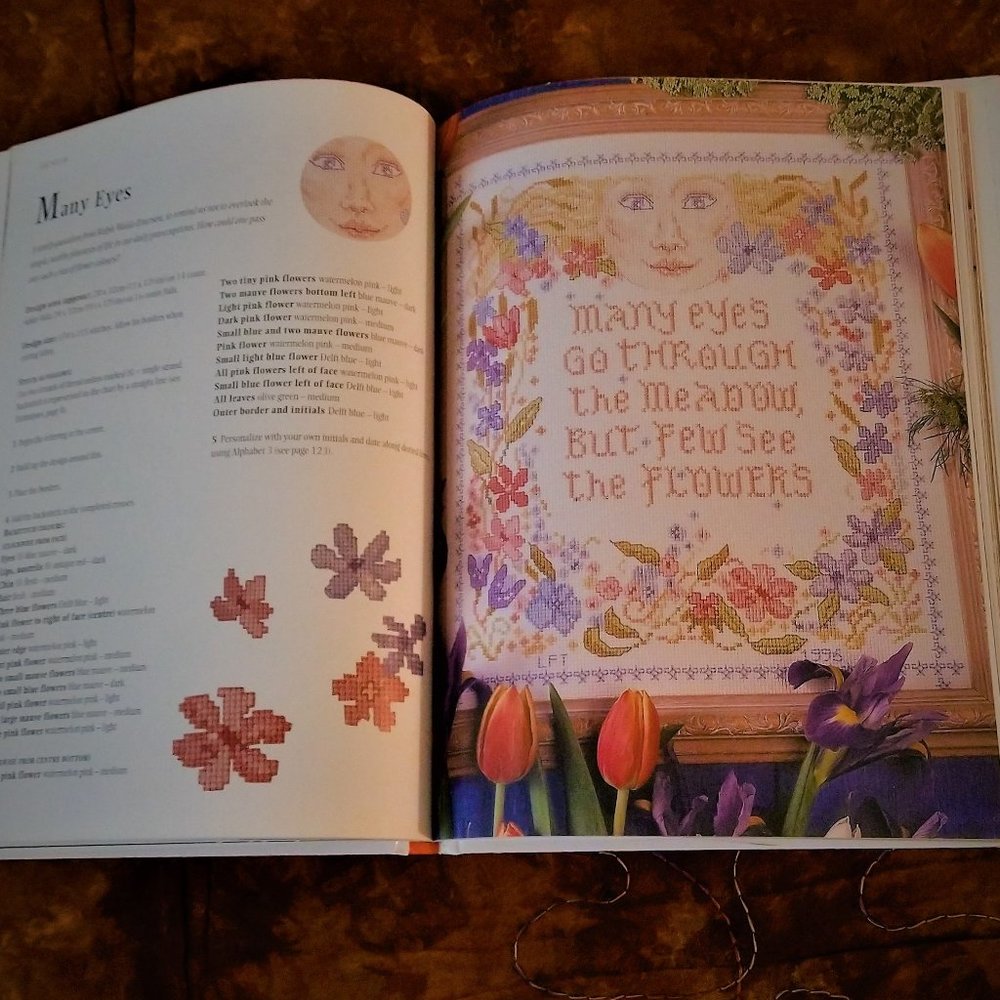 THE GLORIES OF CROSS STITCH BY LAUREN TURNER 2000 - Picture 12 of 16